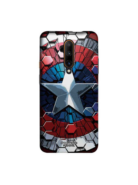 

macmerise Blue & Red Marvel Comics Hex Shield Sublime OnePlus 7T Pro Back Case