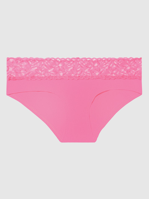 

La Senza Women Pink Solid Remix Hipster Briefs 11152330-2CCB