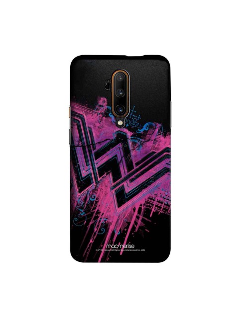 

macmerise Black & Pink DC Comics Wonder Woman Splatter Sublime OnePlus 7T Pro Back Case