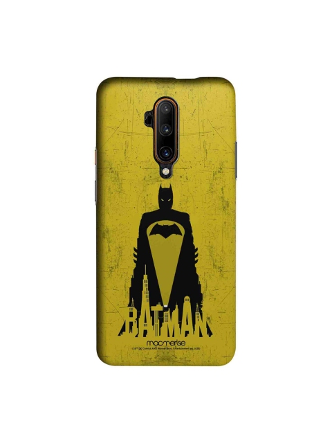 

macmerise Yellow & Black DC Comics Bat Sigl Sublime OnePlus 7T Pro Back Case