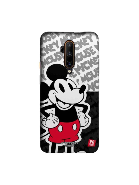 

macmerise White & Black Disney Mickey Strike A Pose Sublime Vivo Z1 Pro Back Case