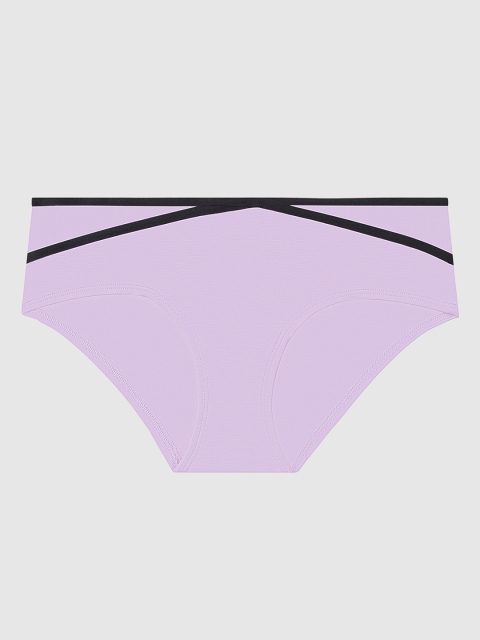 

La Senza Women Purple Solid Remix Ultrasoft Hipster Briefs 11150648-23P1