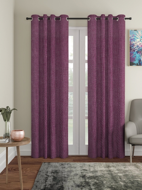 

KLOTTHE Lavender Set of 2 Door Curtains
