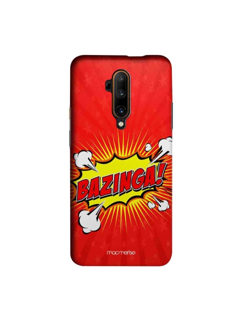 

macmerise Red & Yellow Bazinga Sublime OnePlus 7T Pro Back Case