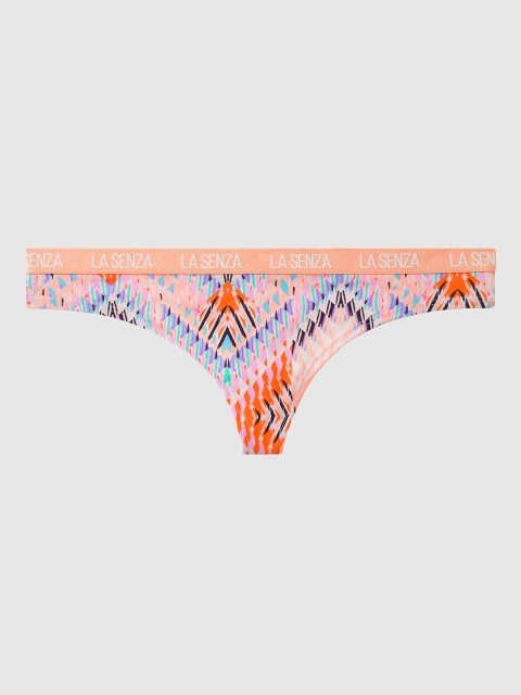 La Senza Women Orange Thongs 11136142-4KKR