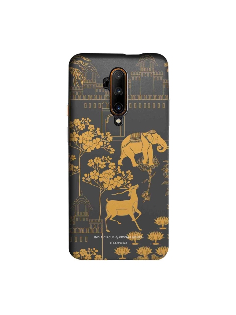 

macmerise Grey & Brown India Circus Regal Spectacle Sublime OnePlus 7T Pro Back Case
