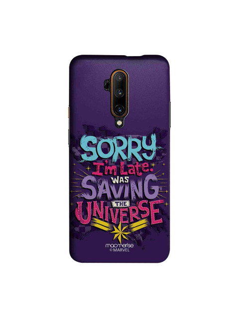 

macmerise Purple & Pink Marvel Comics Saving The Universe Sublime OnePlus 7T Pro Back Case