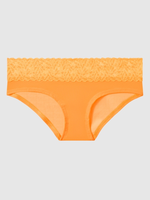 

La Senza Women Orange Solid Cotton Hipster Briefs 11150652-22W7