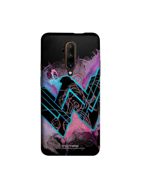 

macmerise Black & Pink DC Comics Wonder Woman Splash Sublime OnePlus 7T Pro Back Case
