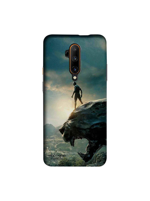 

macmerise Grey & Green Marvel Comics Panther Glorified Sublime OnePlus 7T Pro Back Case