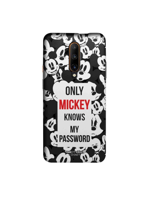 

macmerise Black & White Mickey My Password OnePlus 7T Pro Back Case