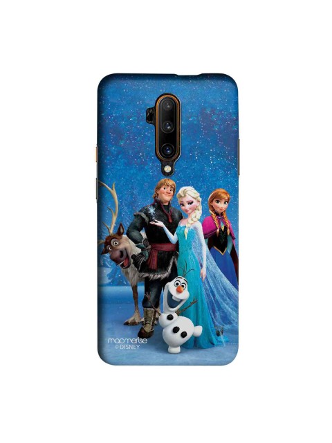 

macmerise Blue & Black Disney Frozen Together Sublime OnePlus 7T Pro Back Case