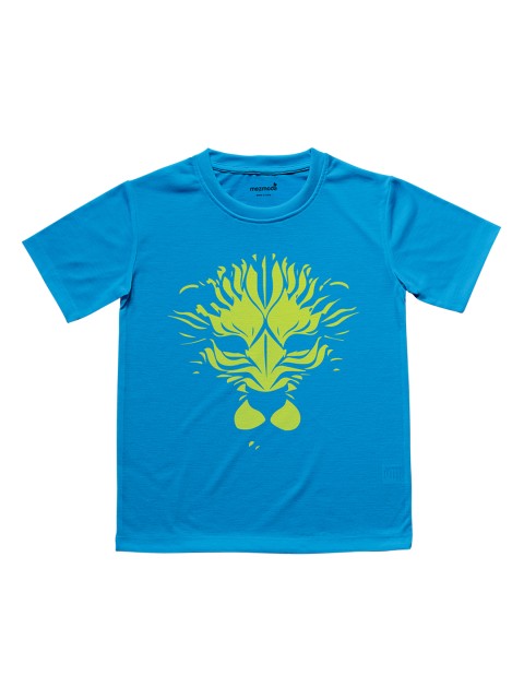 

mezmoda Boys Blue Printed Round Neck T-shirt