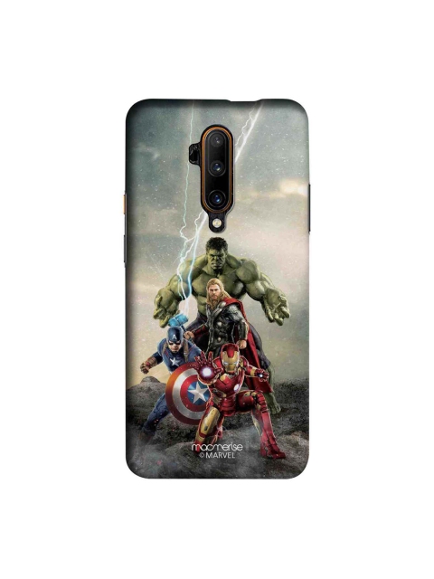 

macmerise Blue & Red Marvel Comics Time To Avenge OnePlus 7T Pro Back Case