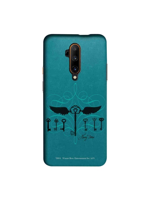 

macmerise Teal Blue & Black Harry Potter Keys Sublime OnePlus 7T Pro Back Case