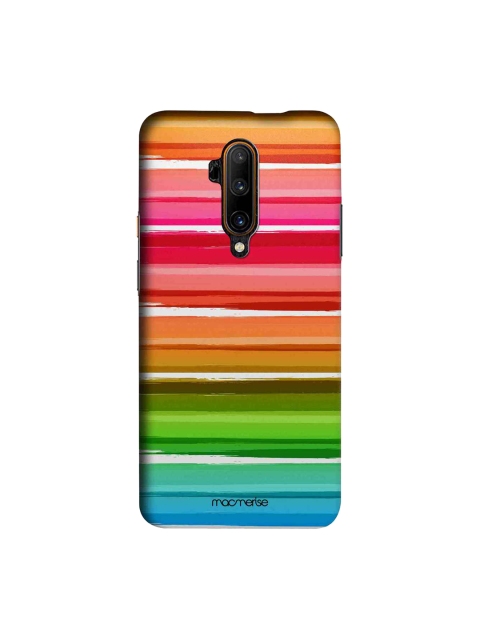 

macmerise Red & Pink Colourful Brush Strokes Sublime OnePlus 7T Pro Back Case