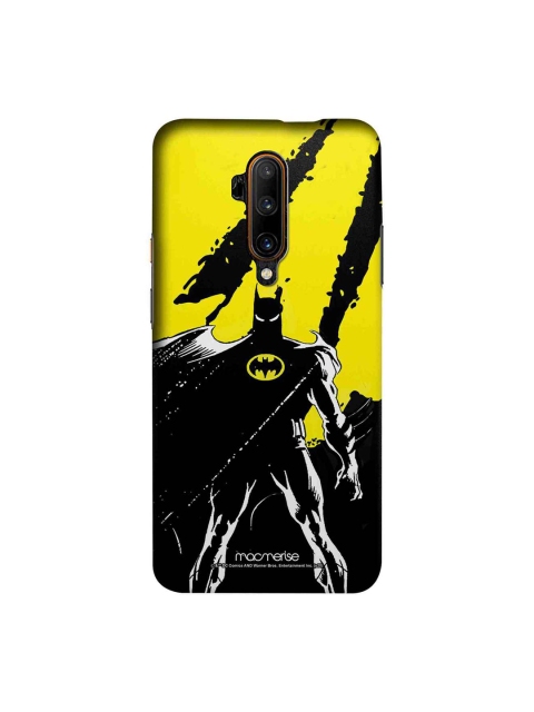 

macmerise Yellow & Black DC Comics Bat On The Lookout OnePlus 7T Pro Back Case