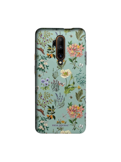

macmerise Blue & Green Payal Singhal Titli Aqua Sublime OnePlus 7T Pro Back Case