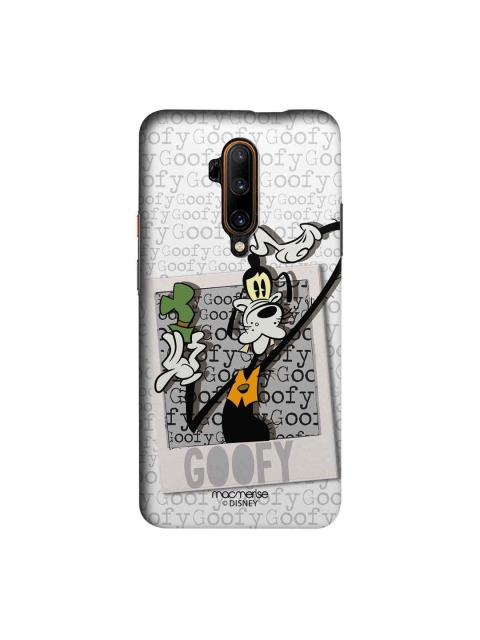 

macmerise White & Black Disney Hello Mr Goofy Sublime OnePlus 7T Pro Back Case