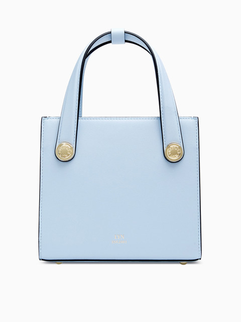 

LYN Blue Solid Handheld Bag