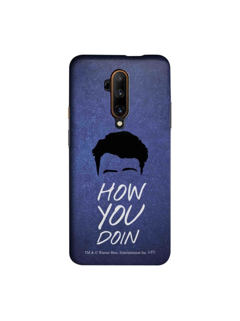 

macmerise Blue & Black Friends Printed OnePlus 7T Pro Back Case