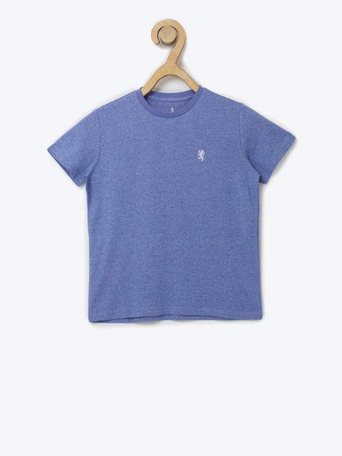 

Red Tape Boys Blue Solid Round Neck T-shirt