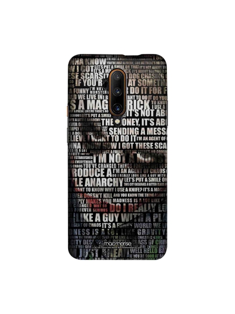 

macmerise Black & White DC ComicsJoker Quotes Sublime OnePlus 7T Pro Back Cover