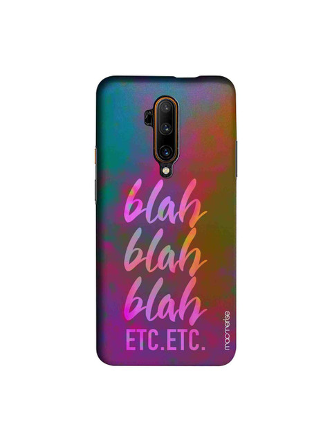 

macmerise Magenta & Green Blah Blah Sublime OnePlus 7T Pro Back Case