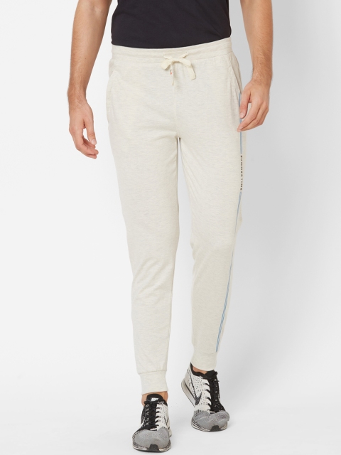

Sweet Dreams Men Off-White Solid Slim Fit Joggers