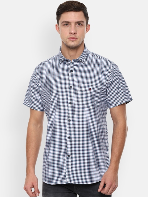 

Louis Philippe Sport Men Green Slim Fit Checked Casual Shirt