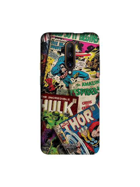 

macmerise Blue & Green Marvel Comics Collection Sublime OnePlus 7T Pro Back Case
