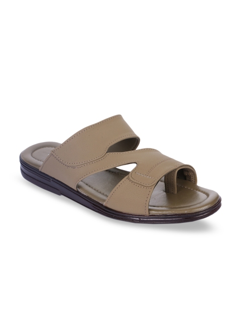 

Liberty Men Brown Leather Comfort Sandals