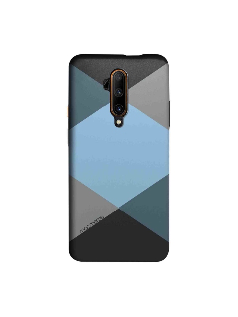 

macmerise Black & Blue Criss Cross Blugrey Sublime OnePlus 7T Pro Back Case