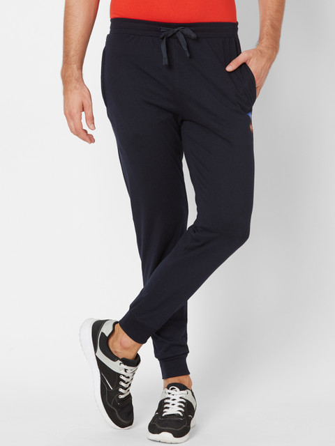 

Sweet Dreams Men Navy Blue Solid Joggers