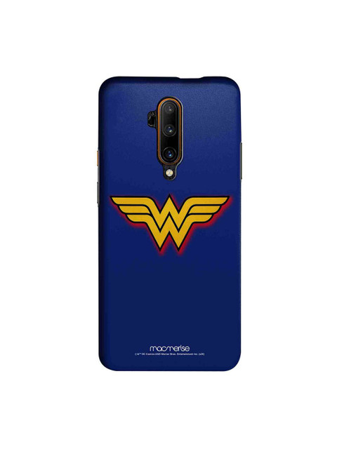 

macmerise Blue & Yellow Logo Wonder Woman Sublime OnePlus 7T Pro Back Case