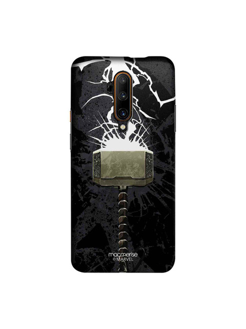 

macmerise Black & White Marvel Comics The Thunderous Hammer Sublime OnePlus 7T Pro Back Case