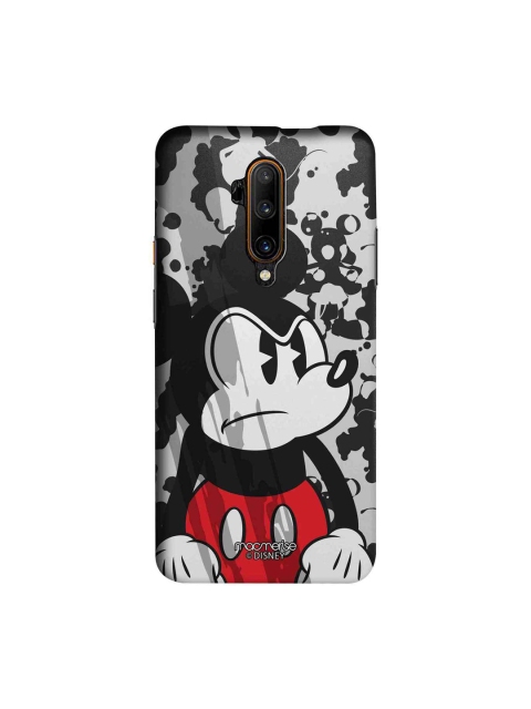 

macmerise Black & Grey Disney Grumpy Mickey Sublime OnePlus 7T Pro Back Case
