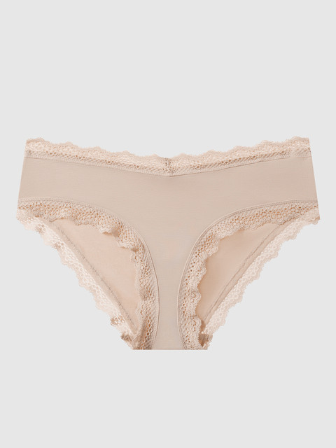 

La Senza Women Nude-Colored Solid Remix Ultrasoft Hipster Briefs 11136236-02MI