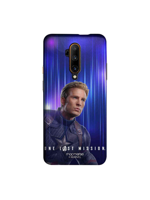 

macmerise Blue Marvel Comics One Last Mission Sublime OnePlus 7T Pro Back Case