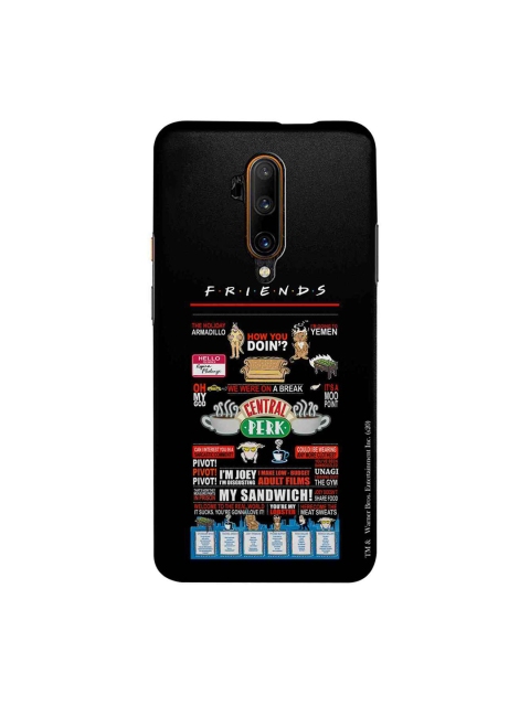 

macmerise Black & Red Friends Central Perk OnePlus 7T Pro Back Case