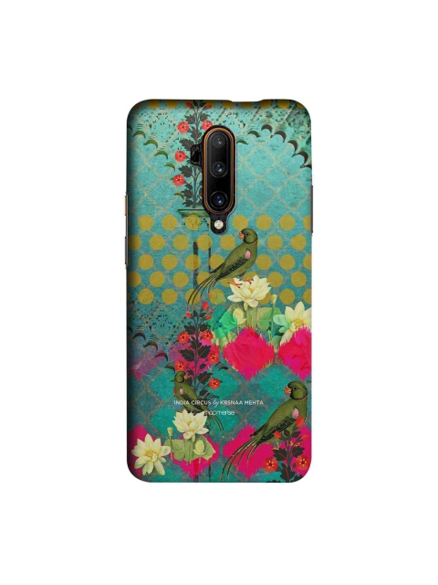 macmerise Green & Pink India Circus Mitthu Miya Sublime OnePlus 7T Pro Back Case