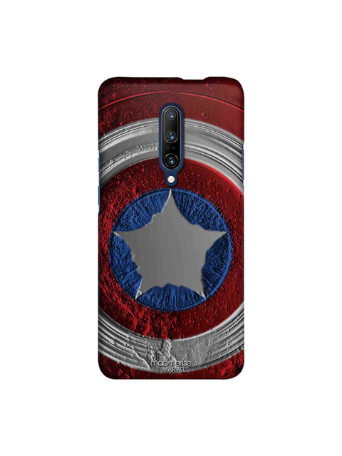

macmerise Red & Grey Marvel Comics Stoned Shield Sublime OnePlus 7 Pro Back Case