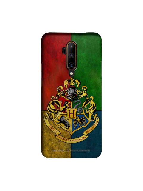 

macmerise Green & Red Harry Potter Hogwarts Sigil Sublime OnePlus 7T Pro Back Case
