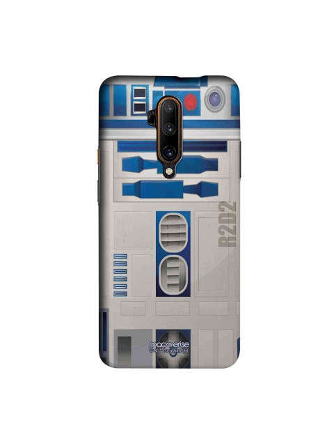 

macmerise Grey & Blue Star Wars Attire R2D2 Sublime OnePlus 7T Pro Back Case