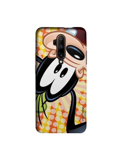 

macmerise Beige & Black Disney Goofy Upside Down Sublime OnePlus 7T Pro Back Case