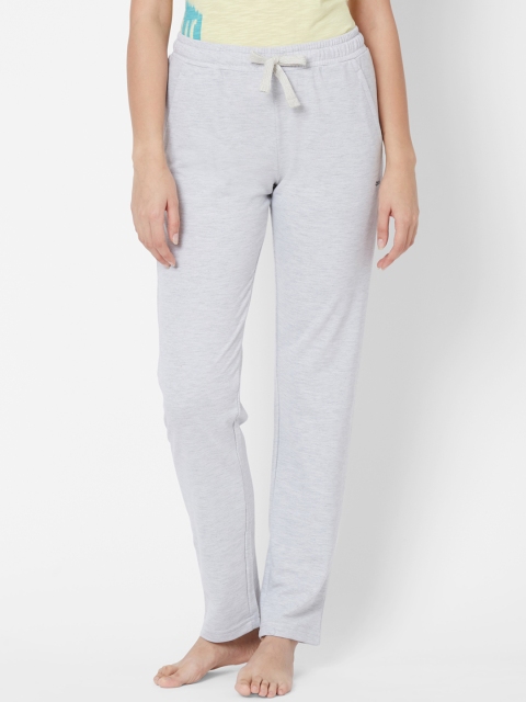 

Sweet Dreams Women Grey Melange Solid Lounge Pants