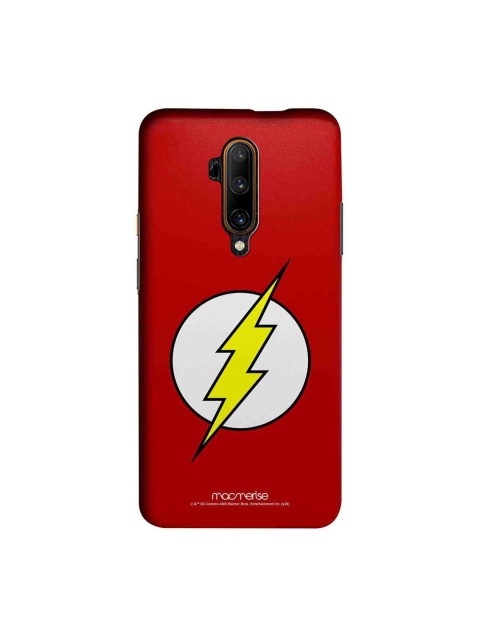

macmerise Red & White Logo Flash Sublime OnePlus 7T Pro Back Case