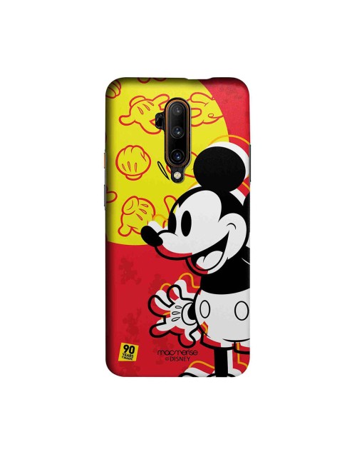 

macmerise Red & Yellow Disney Mickey Sublime OnePlus 7T Pro Back Case