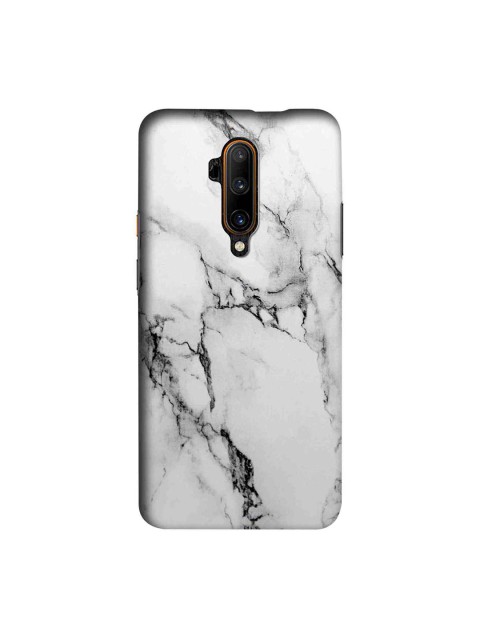 

macmerise White & Black Speciality Materials Marble Lu Sublime OnePlus 7T Pro Back Cover