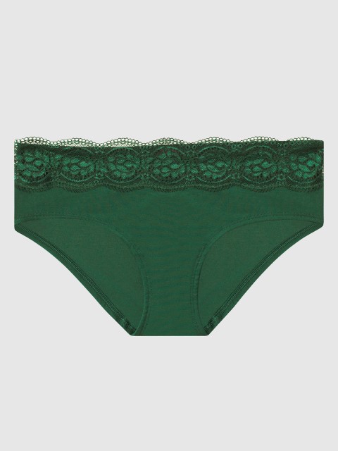 

La Senza Women Green Solid Remix Ultrasoft Hipster Briefs 11139258-20K6